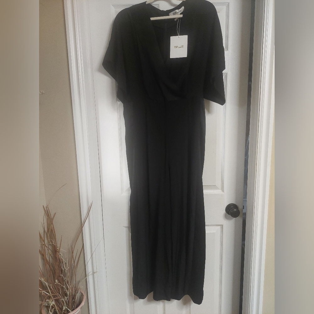 Diane Von Furstenberg Black Jumpsuit